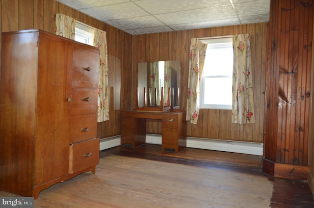 909 Ridge Rd, Westminster, MD 21157 - interior space featuring a healthy amount of sunlight, hardwood / wood-style floors, and baseboard heating