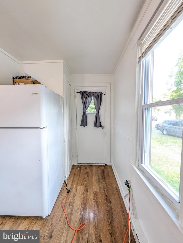 5200 Ballman, Brooklyn, MD 21225 - doorway featuring wood finished floors