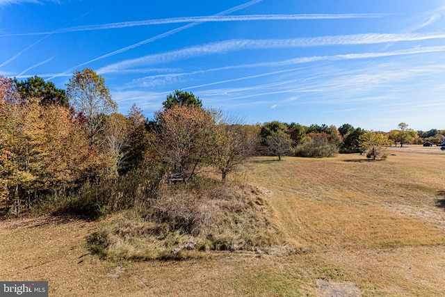 view of nature with a rural view