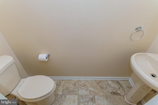 bathroom with toilet