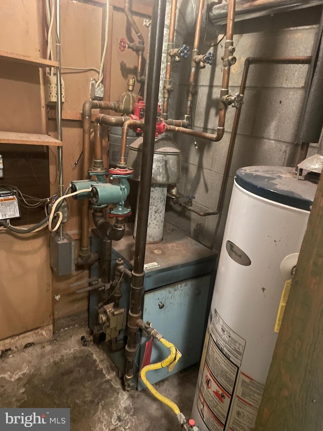 utilities with gas water heater