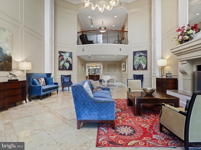 lobby featuring visible vents