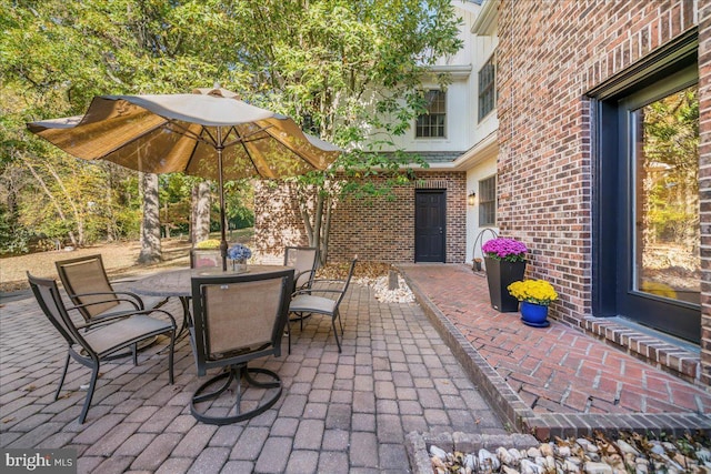 view of patio