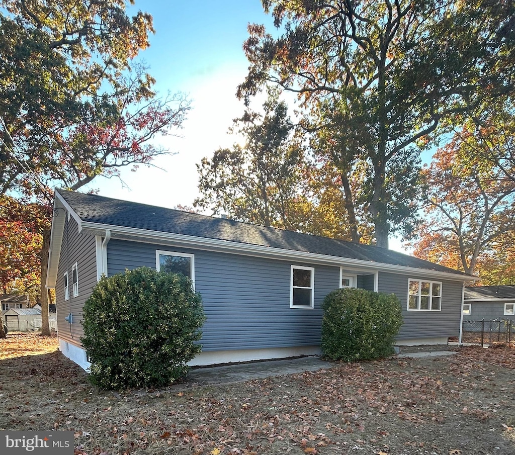 back of house featuring a patio