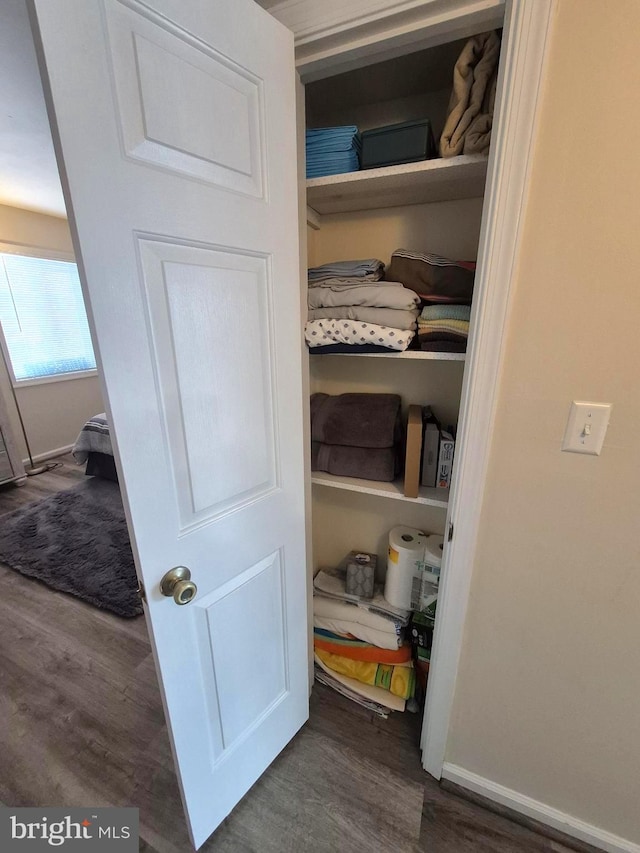 view of closet