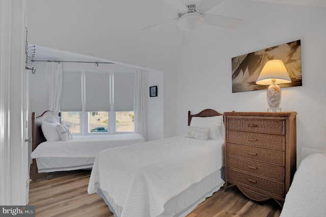 694 21st St, Avalon, NJ 08202 - bedroom with wood finished floors and ceiling fan