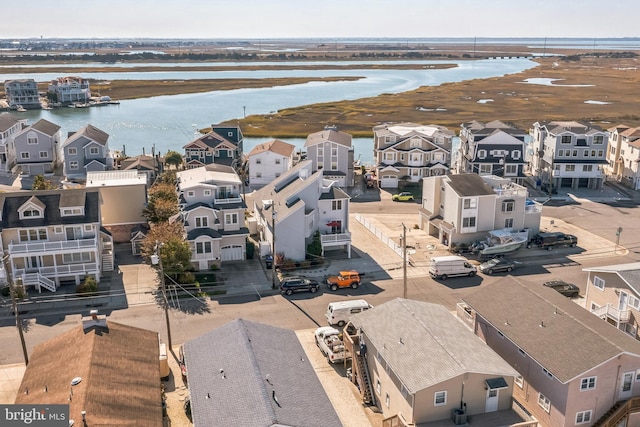 694 21st St, Avalon, NJ 08202 - aerial view with a residential view and a water view