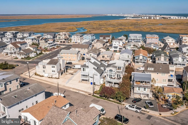 694 21st St, Avalon, NJ 08202 - aerial view featuring a residential view and a water view