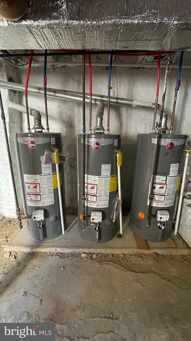 utilities with water heater