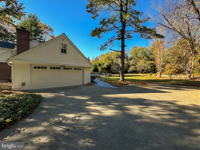 view of side of home