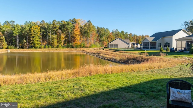 property view of water