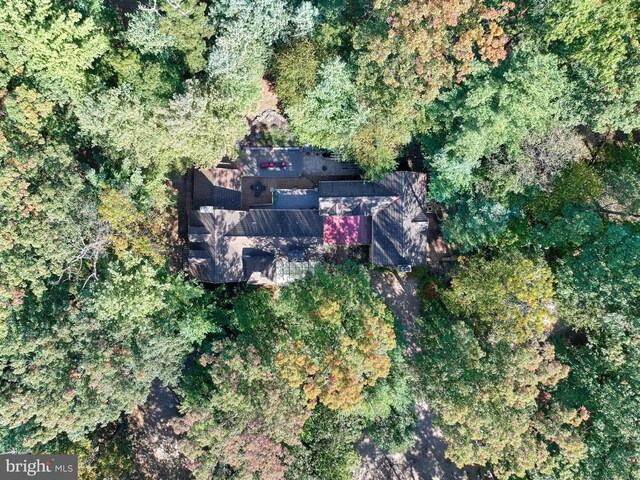 995 Black Gap Rd, Fayetteville, PA 17222 - birds eye view of property with a forest view
