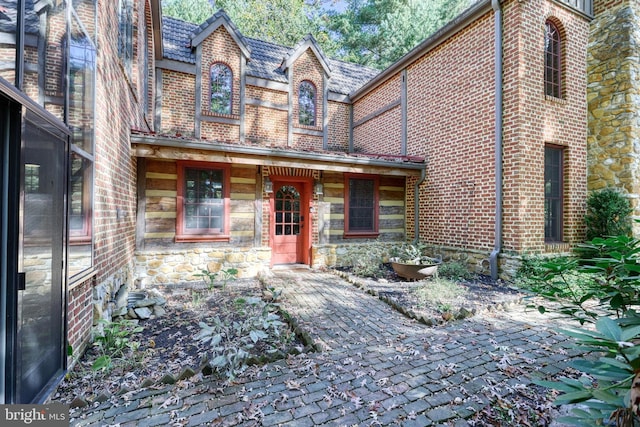 995 Black Gap Rd, Fayetteville, PA 17222 - tudor-style house featuring brick siding