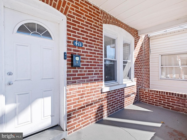 view of entrance to property