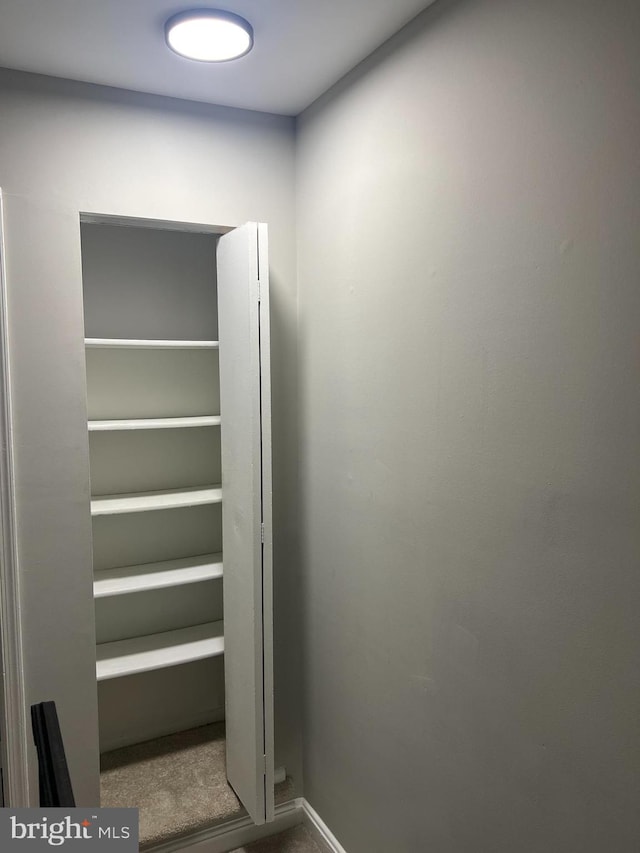 view of closet