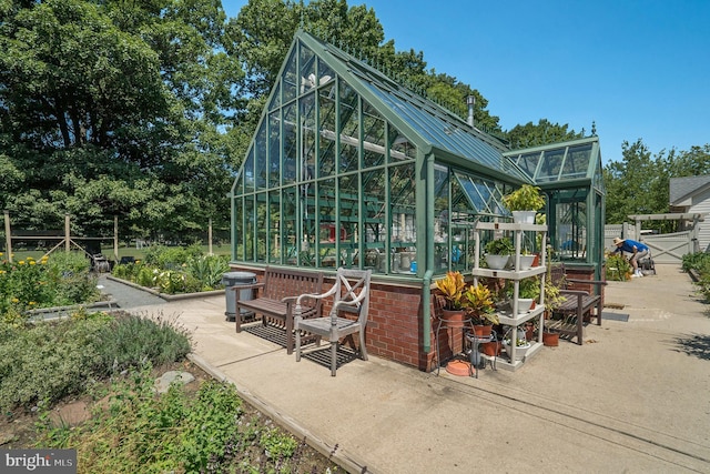 2015 Windrow Dr, Princeton, NJ 08540 - view of greenhouse with fence