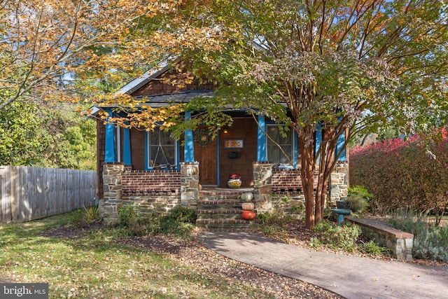 view of front of house