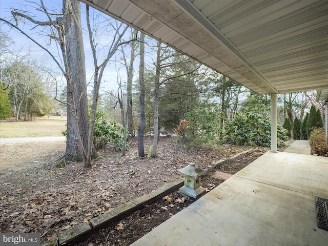 view of patio