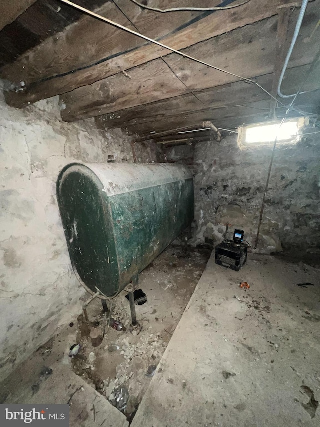 1745 W Seybert St, Philadelphia, PA 19121 - basement view of oil tank