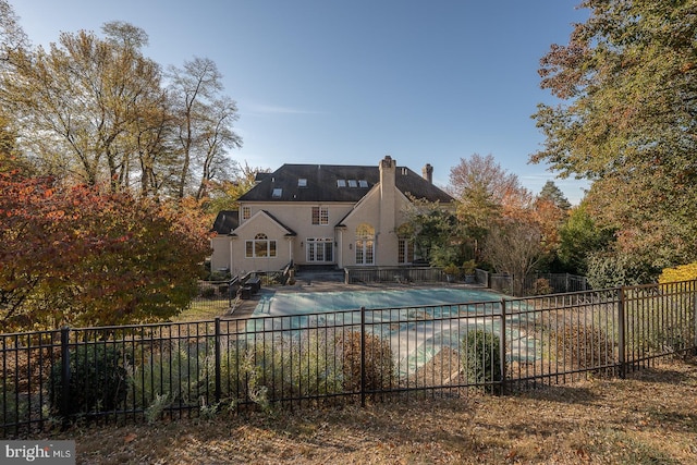 view of pool