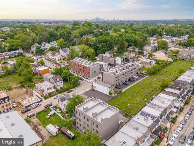 drone / aerial view