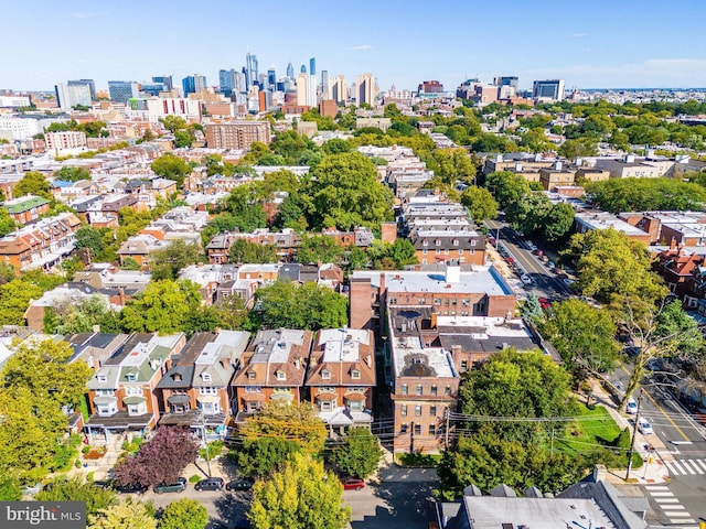 257-9 S 46th St, Philadelphia, PA 19139 - drone / aerial view with a city view