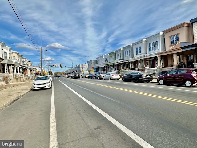 view of street