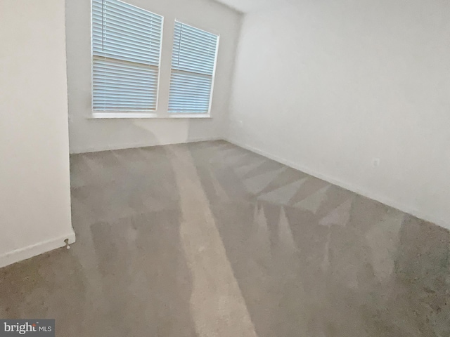 unfurnished room featuring carpet flooring