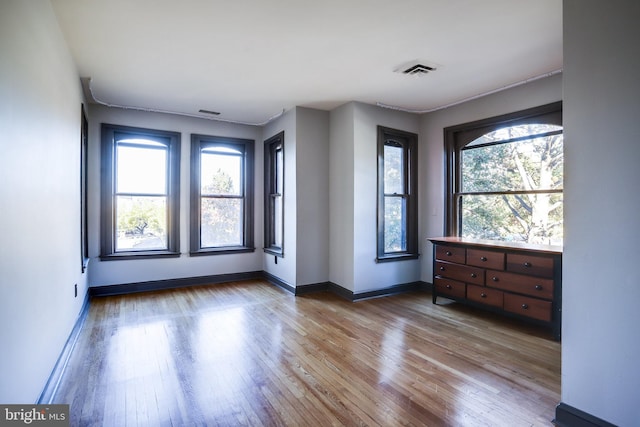 entryway featuring light wood-type flooring