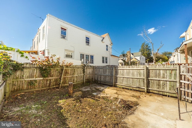 view of back of property