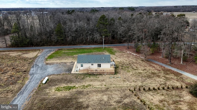 view of entry to storm shelter