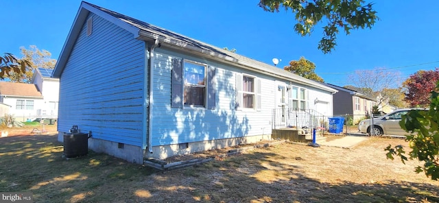 view of home's exterior