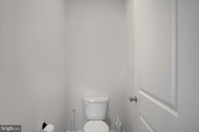 bathroom with toilet