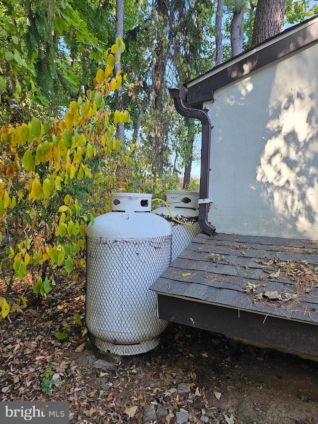 details with central AC unit