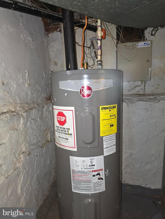 utilities with electric water heater