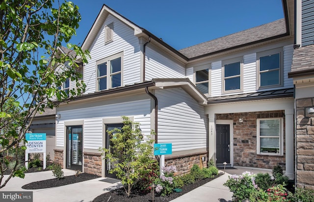 view of townhome / multi-family property