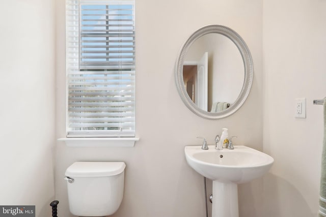 15303 Glastonbury Way, Upper Marlboro, MD 20774 - half bath featuring healthy amount of natural light, toilet, and a sink
