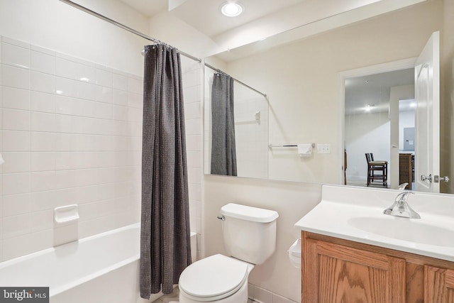 15303 Glastonbury Way, Upper Marlboro, MD 20774 - full bath with shower / bath combo, toilet, and vanity