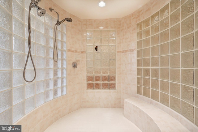 15303 Glastonbury Way, Upper Marlboro, MD 20774 - bathroom with a tile shower