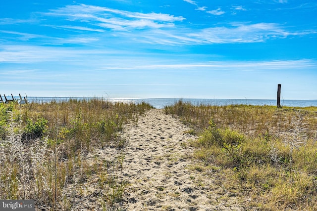 property view of water
