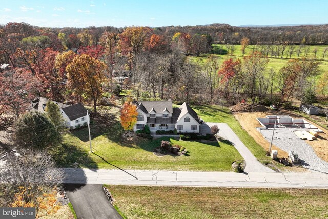 41 Howard Dr, East Berlin, PA 17316 - drone / aerial view featuring a forest view