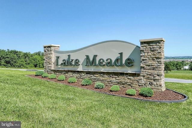 41 Howard Dr, East Berlin, PA 17316 - community sign with a lawn