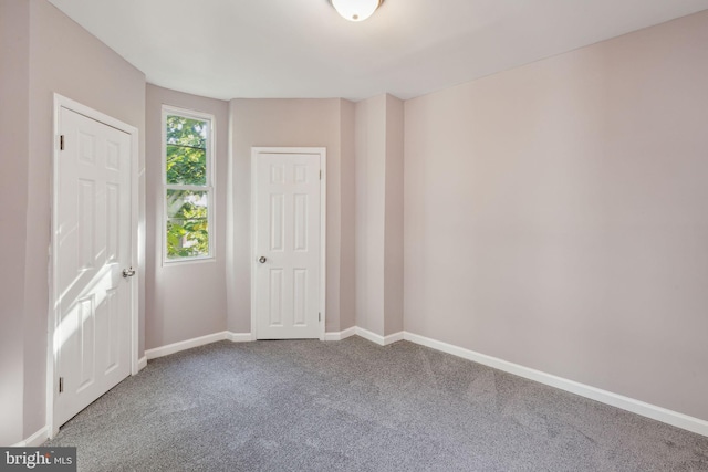 spare room featuring carpet floors