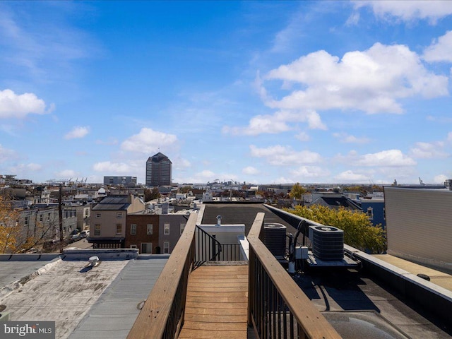 exterior space with central AC unit