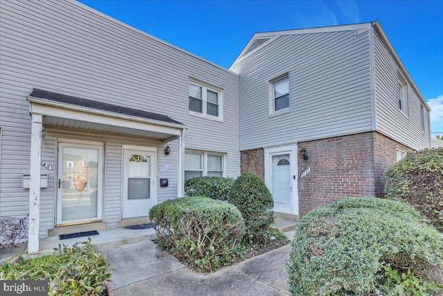 view of townhome / multi-family property