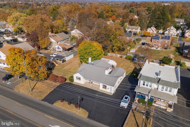 aerial view