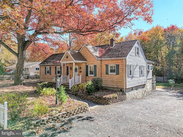 view of front of house