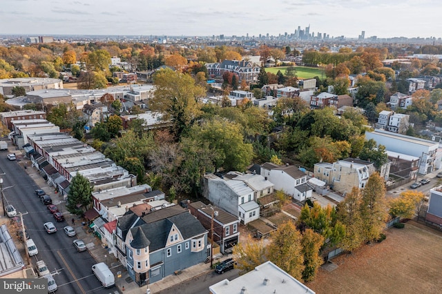 aerial view