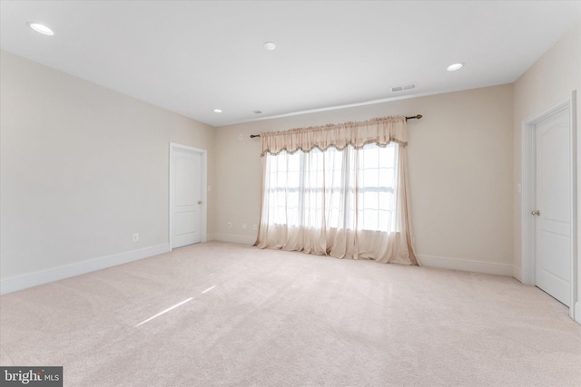 20069 Forest Farm Ln, Ashburn, VA 20147 - unfurnished bedroom with recessed lighting, visible vents, baseboards, and carpet floors
