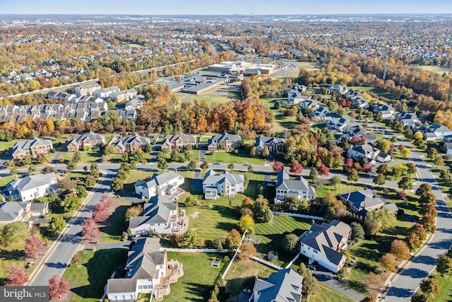20069 Forest Farm Ln, Ashburn, VA 20147 - bird's eye view with a residential view